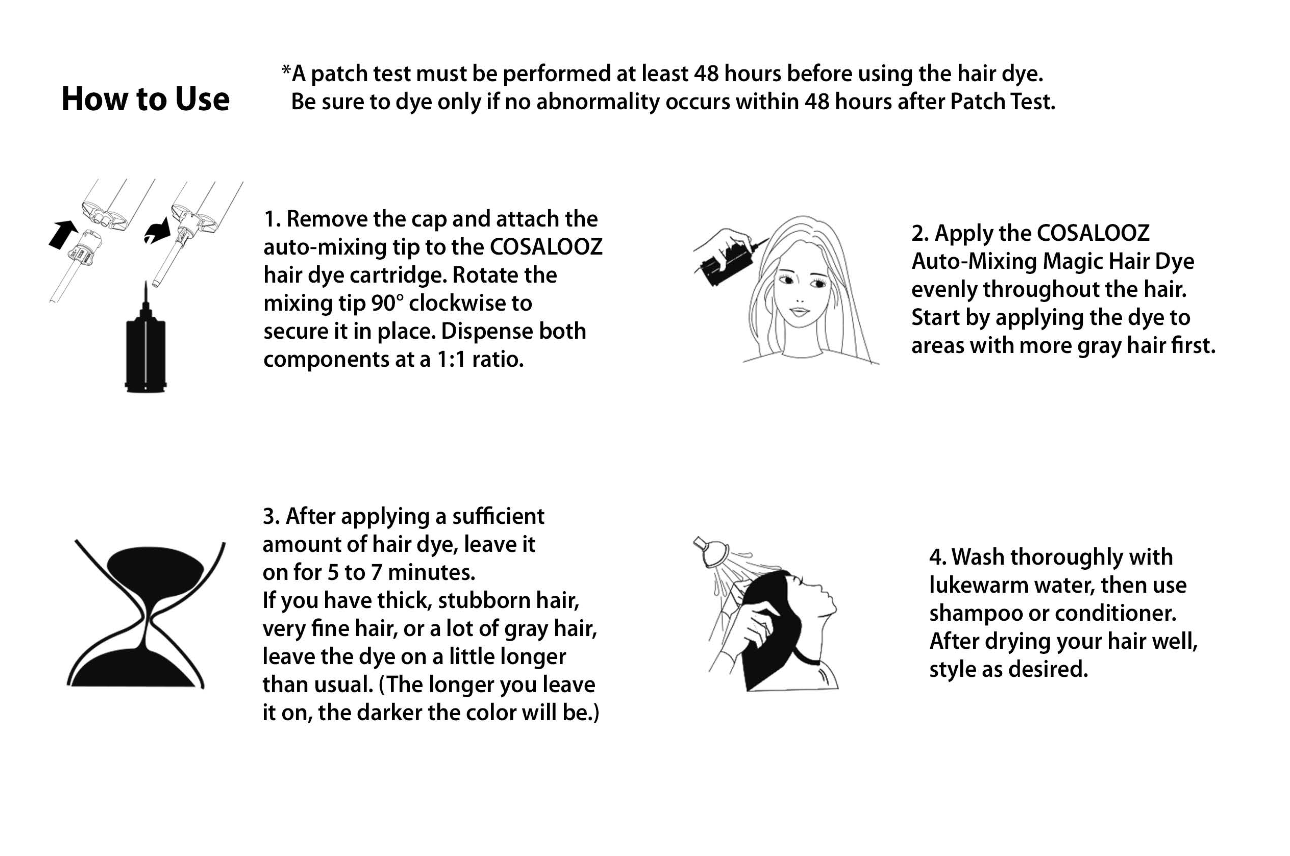 instructions for how to use cosalooz